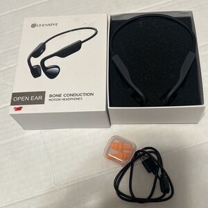 CHENSIVE Bone Conduction Headphones Wireless Headphones Bluetooth 5.3 Open Ear
